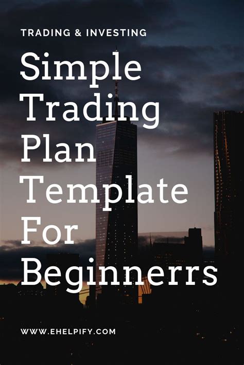 A trading plan template to use for free #stockmarkettips# ...