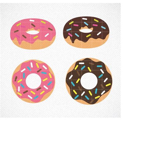 Donut SVG ,Doughnut SVG ,Circut cut files,Silhouette Cut Fil - Inspire ...