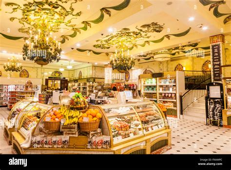 England, London, Knightsbridge, Harrods, Food Hall Stock Photo - Alamy