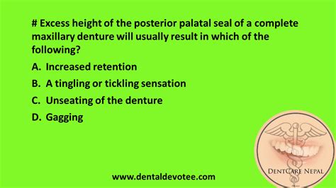 Dentosphere : World of Dentistry: Posterior Palatal Seal