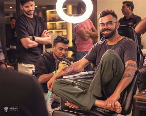 Creating Virat Kohli's New Tattoo: A Journey of Spiritual Symbolism