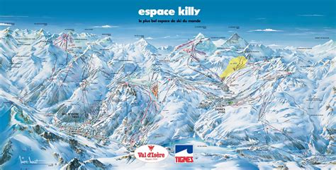 Val d'Isère Trail Map | Val d'Isère Map | Val d'Isère Ski Map ...