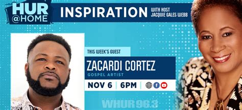 Zacardi Cortez Shares His Hit “You’ve Been Good To Me” | WHUR 96.3 FM