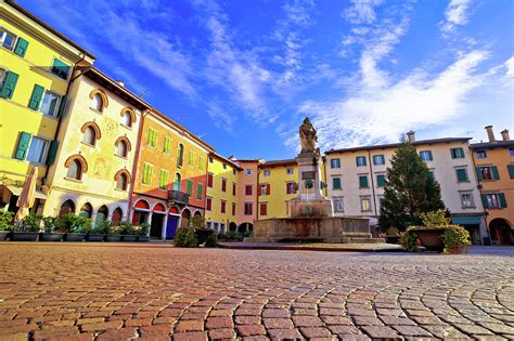 Town of Cividale del Friuli colorful Italian square view Photograph by ...