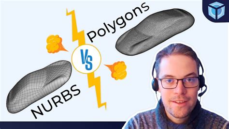 What is the difference between a NURBS-Model and a Polygon mesh? - YouTube