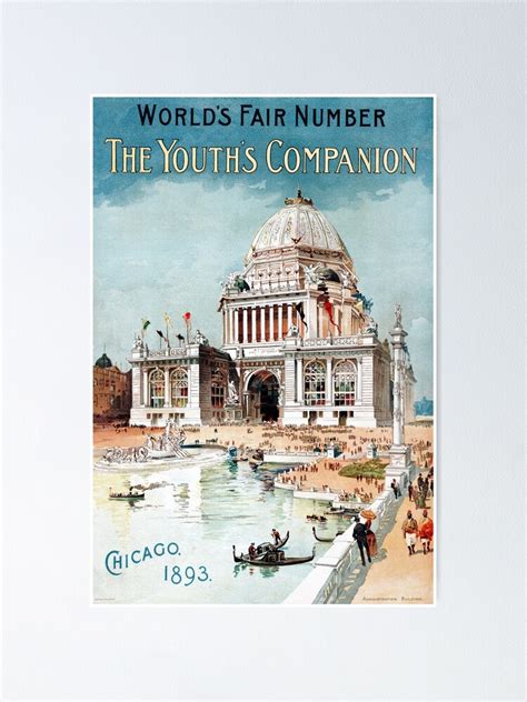 "Vintage 1893 Chicago World's fair expo " Poster for Sale by aapshop ...