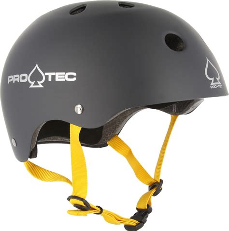 Pro-Tec Classic Skateboard Helmet - Matte Charcoal - Skateboard Helmet ...