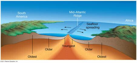 what plate boundary is the mid ocean ridge on