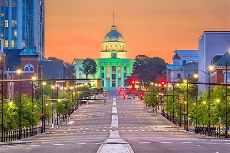 10 Largest Cities In Alabama - WorldAtlas