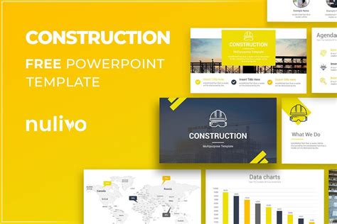 Construction PowerPoint Template Free Download Free Powerpoint ...