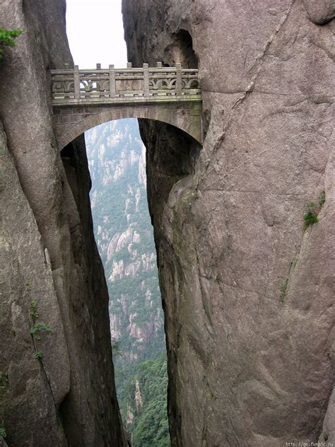 Fairyland Bridge, Mt. Huangshan in China | Places to travel, Places to ...