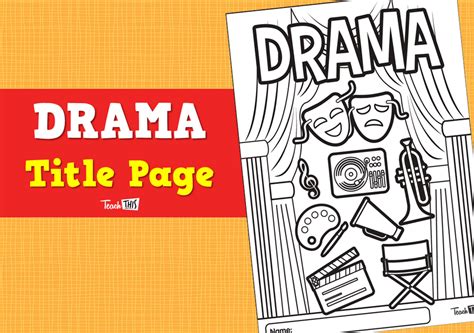 Title Page - Drama :: Teacher Resources and Classroom Games :: Teach This