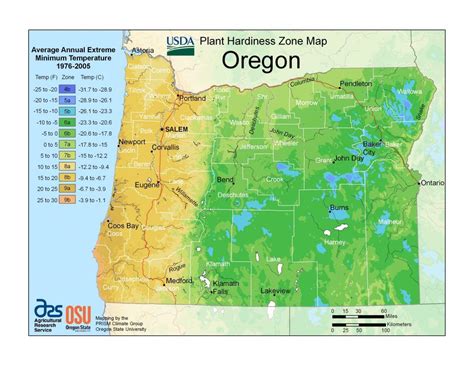 Pin by Svetlana Meshcheryakova on Oregon | Plant hardiness zone map ...