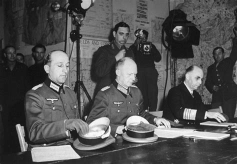 1945. Charles Collingwood's Eyewitness Account of the German Surrender