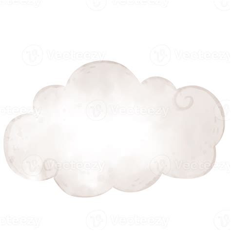 nube en acuarela 11908423 PNG