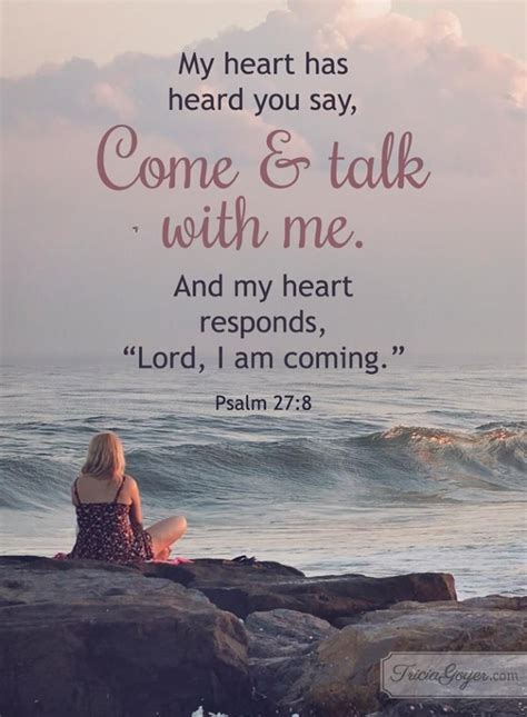 Pin by Anja Biegstraaten on Verses and pictures | Psalms, Psalm 27 8 ...