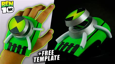 How To Make BEN 10 Omniverse Ultimatrix Omnitrix +FREE TEMPLATE | Easy ...