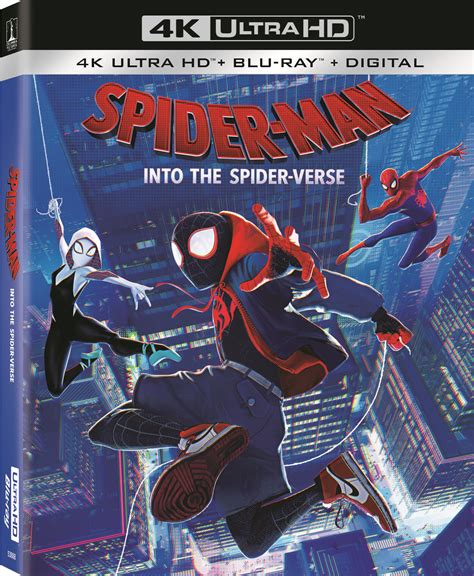 Spider-Man: Into the Spider-Verse Bluray Details Revealed