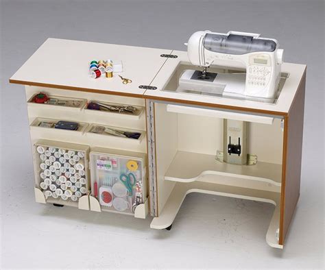 Sewing furniture, Sewing machine table diy, Sewing cabinet