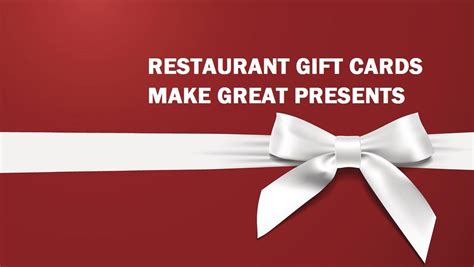 Restaurant gift card deals 2018