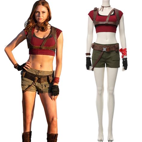 Jumanji The Next Level Ruby Roundhouse Outfit Cosplay Costume | Ruby ...