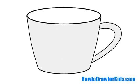 How to Draw a Cup for Kids - Easy Drawing Tutorial