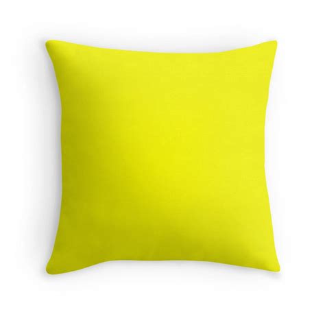 Yellow Pillow Yellow Throw Pillow Yellow Bedding Yellow