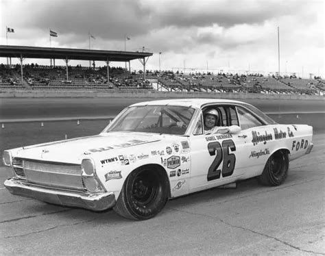 FORD FAIRLANE RACE Car Of Darel Dieringer 1967 Motor Racing Old Photo ...