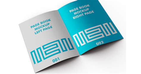 Page Book Mockup, Graphic Templates - Envato Elements