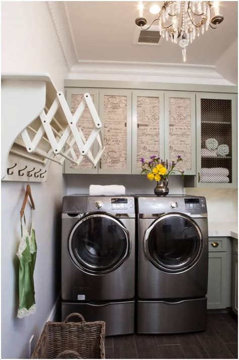 10 Clothes Hanging Solutions for a Laundry Room