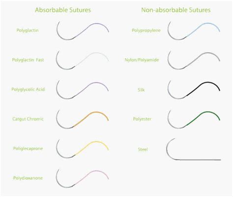 Sutures Knowledgebase - Learn About The 16 Types Of Sutures