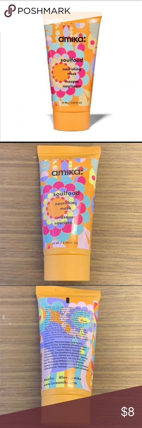 Amika Soulfood Hair Mask | Hair mask, Amika, Mask