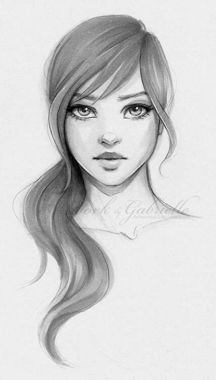 Girl - Unknown | Easy portrait drawing, Portrait drawing, Sketches