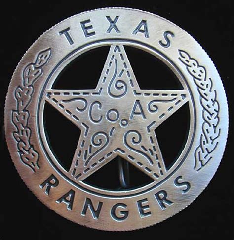 Texas Rangers Badge