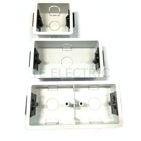 3" X 3 / 3" X 6 / 3" X 7 PVC PARTITION BOX SINGLE DOUBLE GANG SWITCH ...