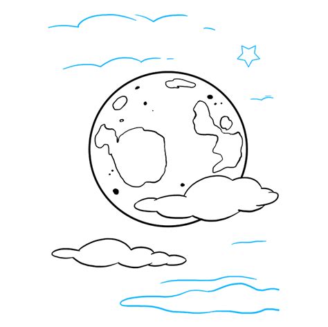 How to Draw the Moon – Really Easy Drawing Tutorial