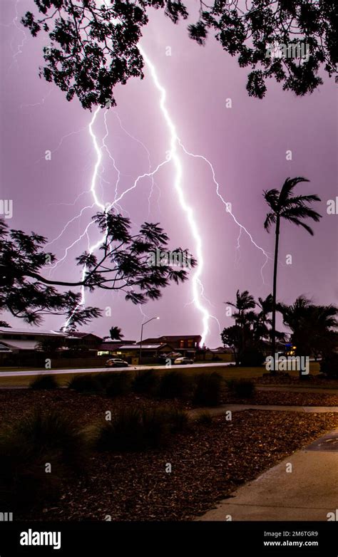 Double common cloud to ground lightning strike during a severe ...