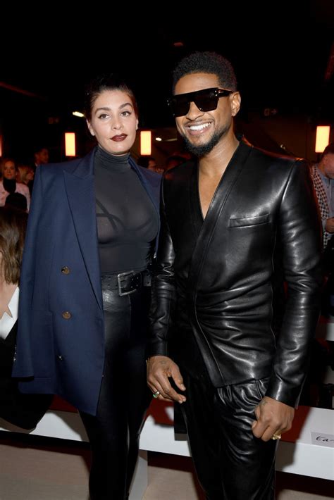 Usher and girlfriend Jenn Goicoechea welcome first child together ...