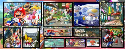 I made my version of a Mario Kart 9 Menu : r/mariokart