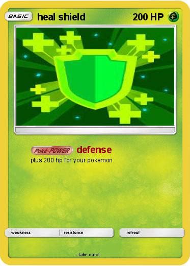 Pokémon heal shield - defense - My Pokemon Card