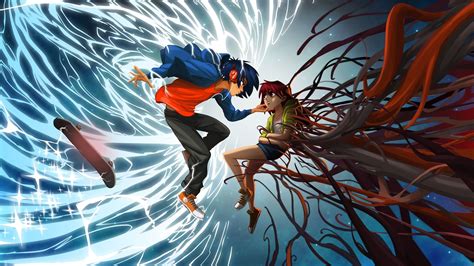 male and female anime character wallpaper lost in harmony #game #boy # ...