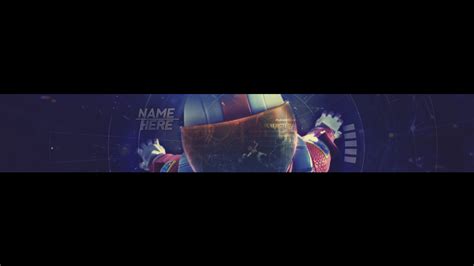 (FREE) Fortnite Youtube Banner Template by AronRege on DeviantArt