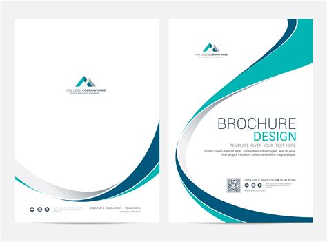 Inspirasi Spesial Brochure Background Template, Background Brosur