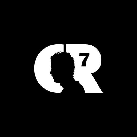 CR7 logo Black | Cristiano ronaldo, Ronaldo wallpapers, Messi and ronaldo