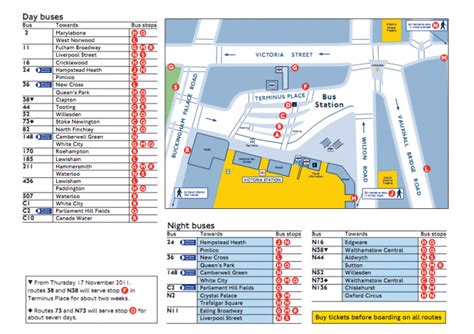 Victoria Bus Station London Map - Cher Melany