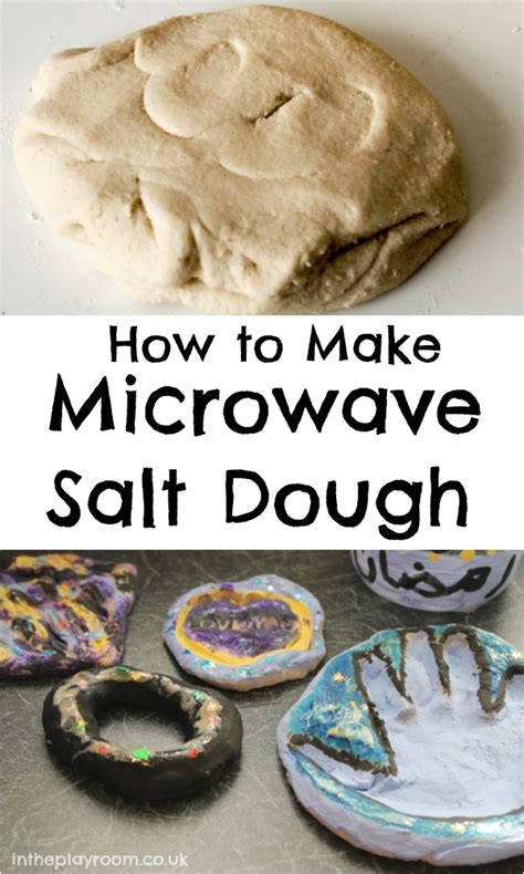 Microwave Salt Dough - In The Playroom