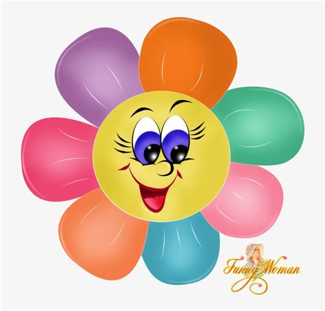 Google - Cute Smiley Flower Cliparts Transparent PNG - 737x768 - Free ...