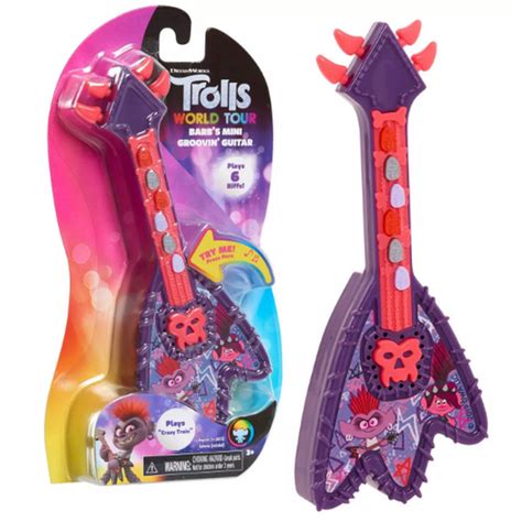 Trolls World Tour Barb’s Mini Groovin’ Guitar - Walmart.com - Walmart.com