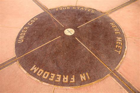 Four Corners Monument: Stand in 4 U.S. States at Once - Traveler Dreams