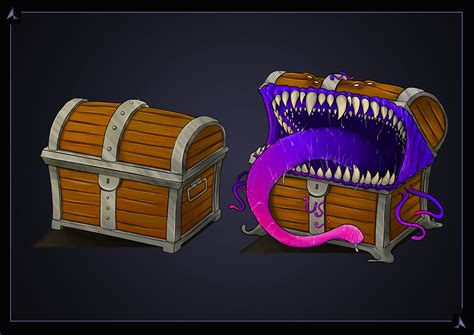 ArtStation - Treasure chest Mimic